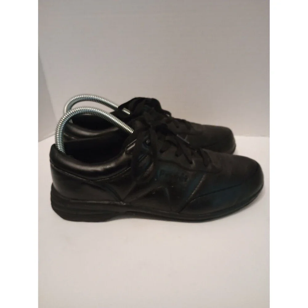 Propet W3840 Black Shock Absorber Comfort Walking Shoes Women's US 7.5 W Lace up
